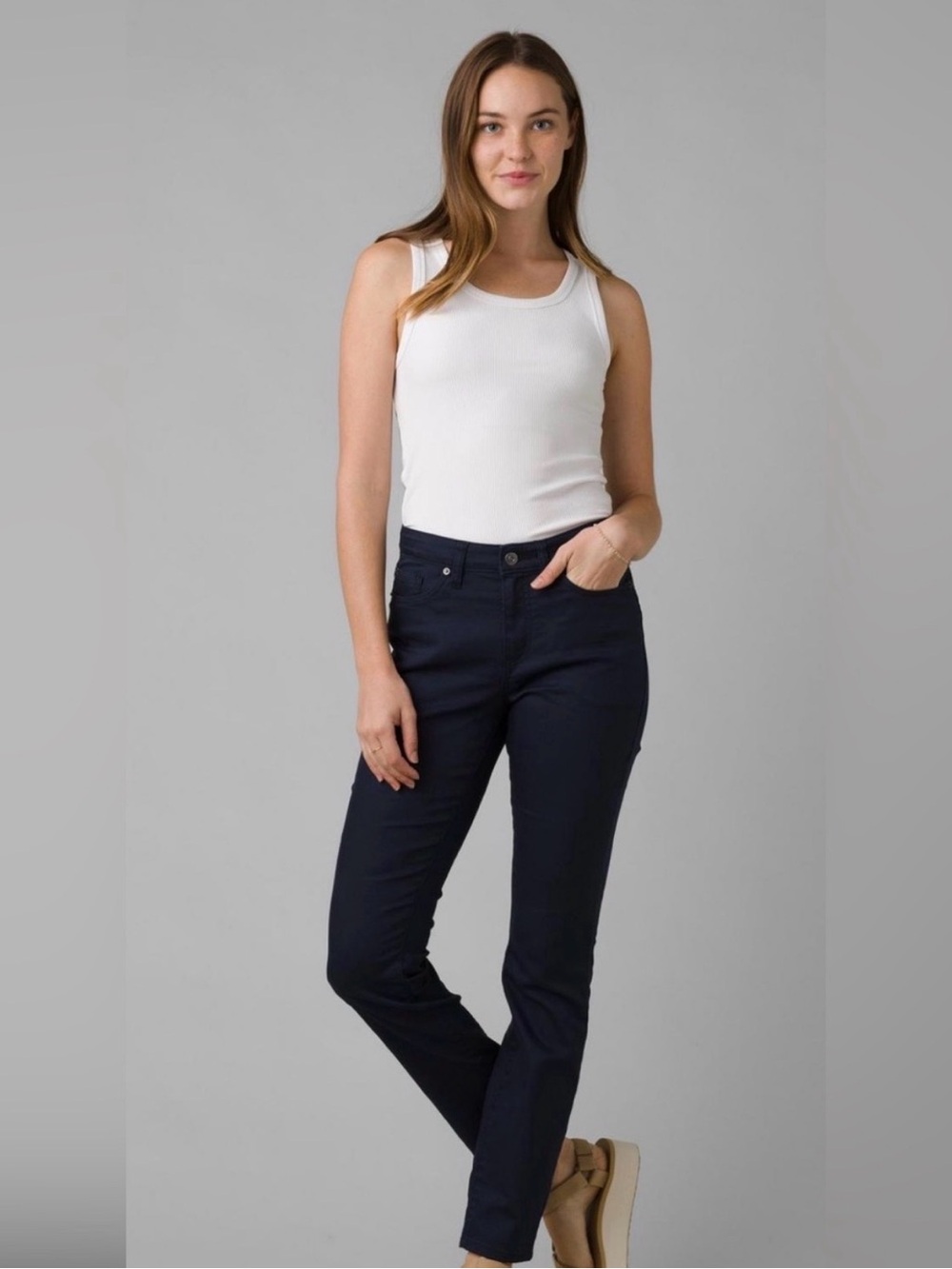prAna Kayla High-Rise Straight Jeans